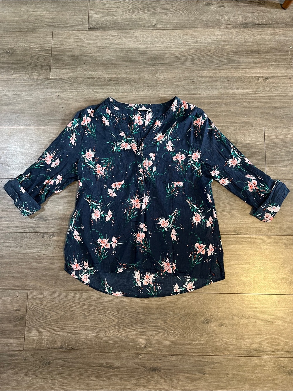 Carve Designs Dylan Floral Gauze Shirt